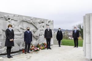 2020_10_30 Polaganje venca na spomeniku NOB na Gričku_Foto_Uroš Novina_011